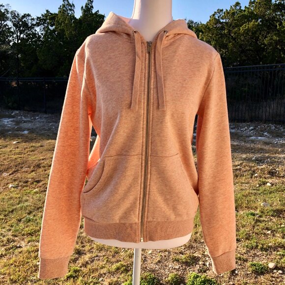 Forever 21 Jackets & Blazers - H&M Blush Pink Size Small Full Zip Hoodie Sweatshirt Casual Soft Feminine Winter